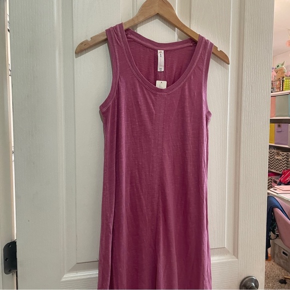 Daily Practice by Anthropologie Lounge Midi Dress oversized XXS cotton Anthro - Picture 7 of 11